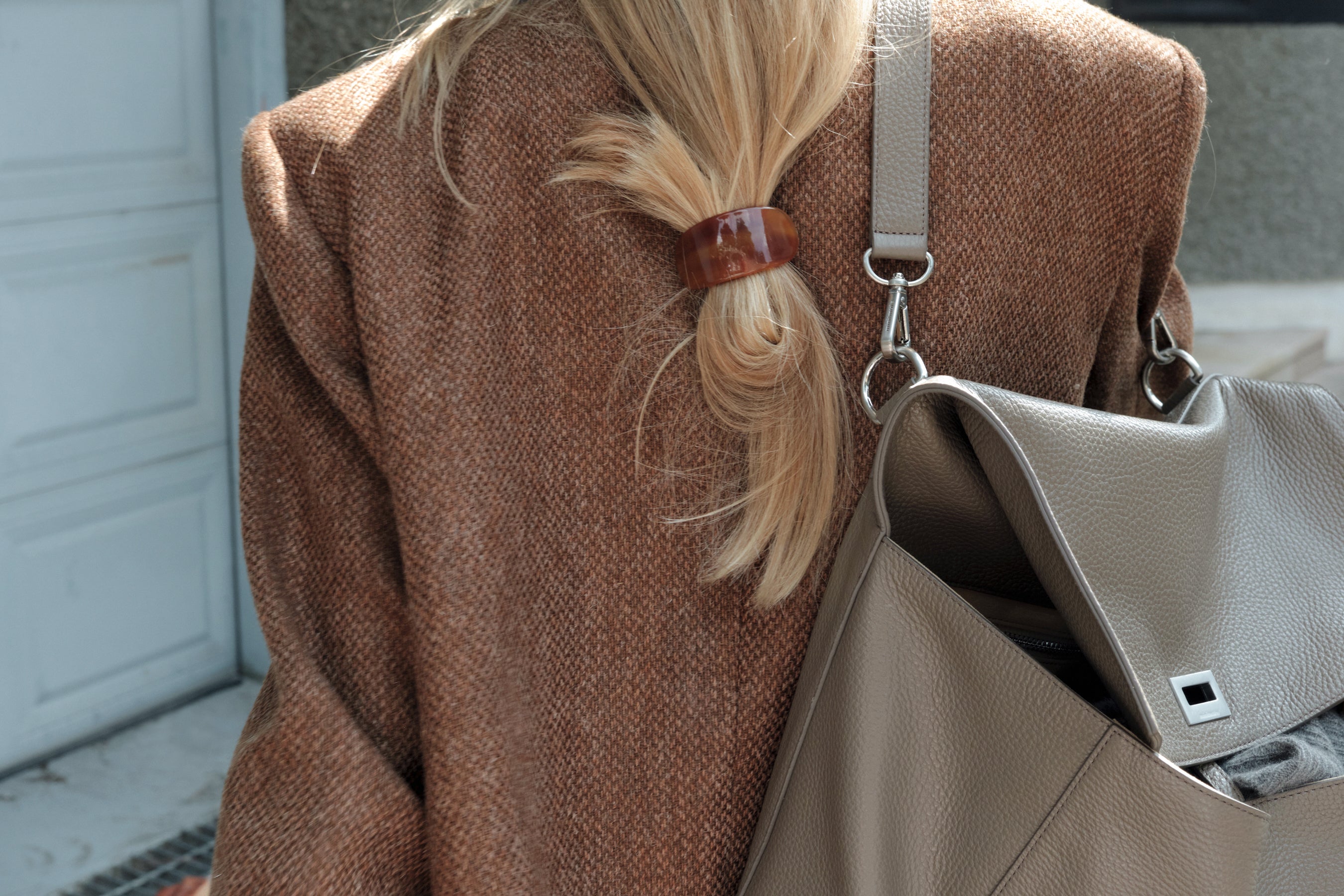 【美品】minitmute ハンドバッグ ピンク系 minitmute(ミニットミュート) ハンドバッグ(レディース