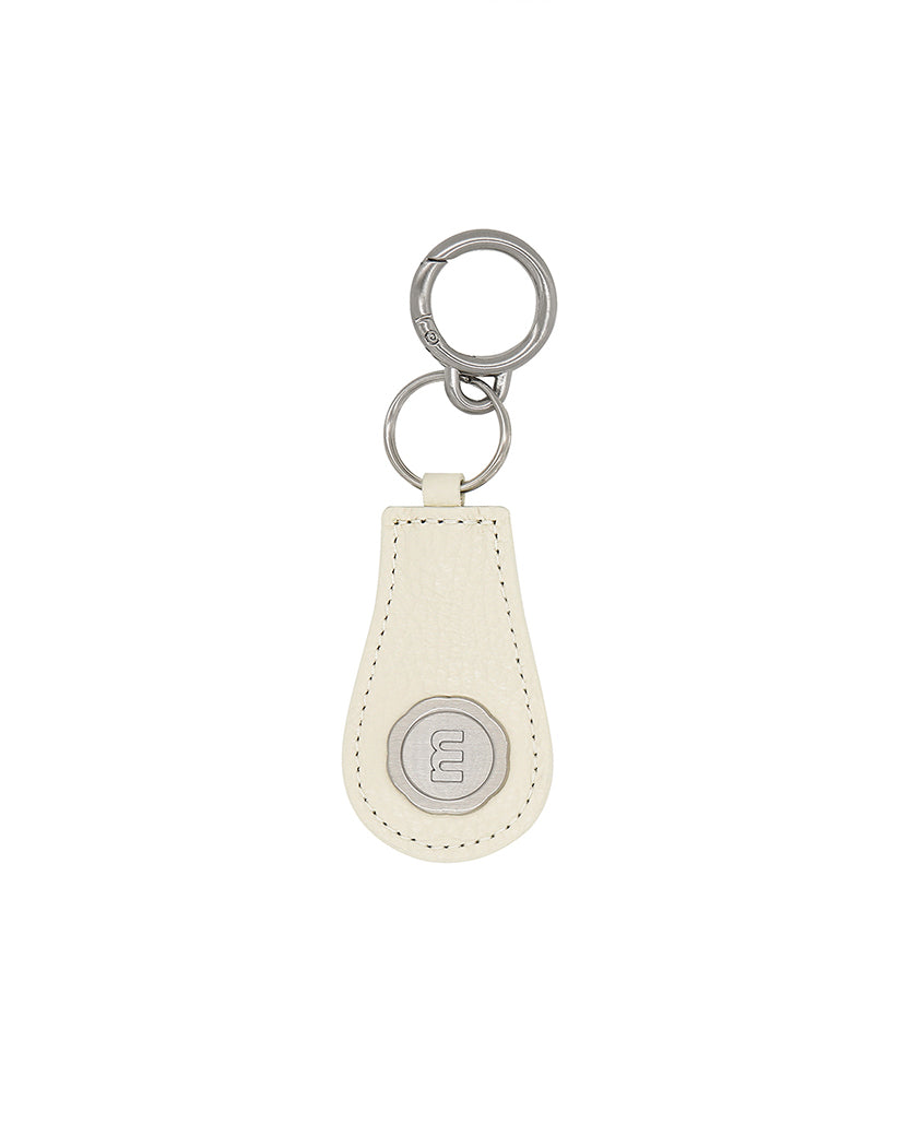 M Silver Logo Keyring